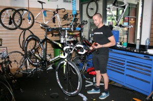 The Basso Laguna is being pimped up before its photo shoot