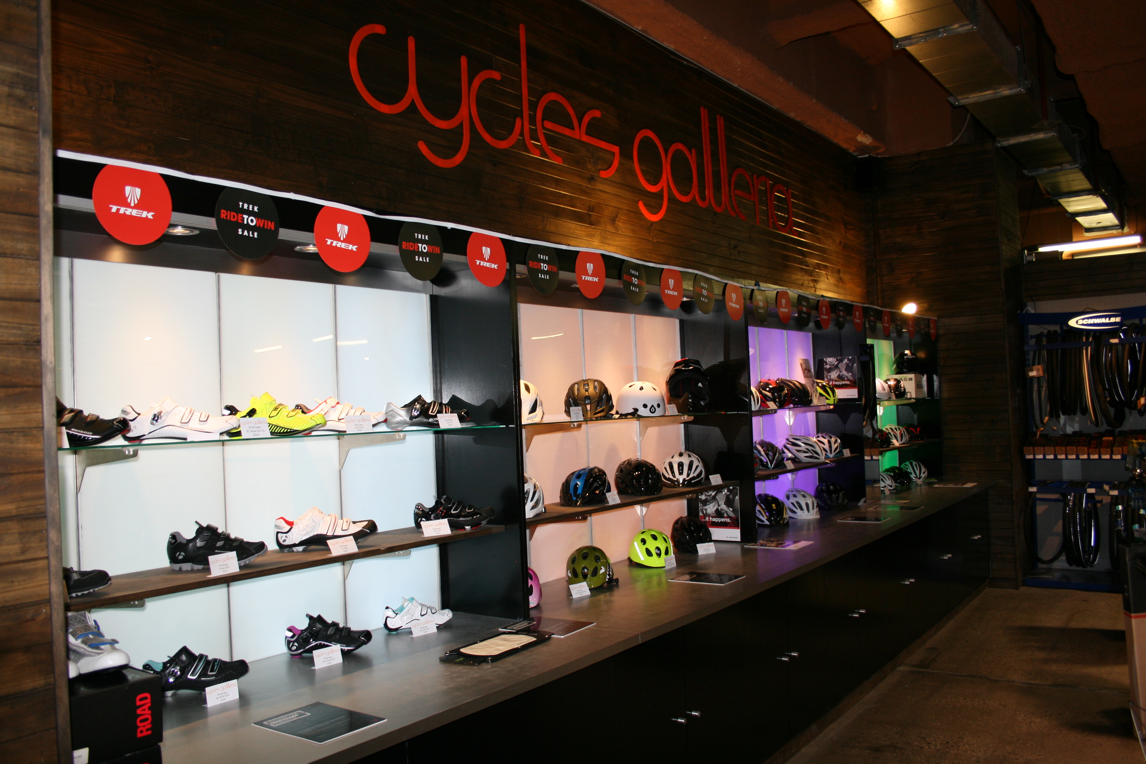 Cycling galleria sales